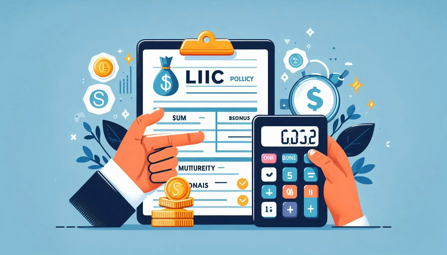 LIC Maturity Calculator