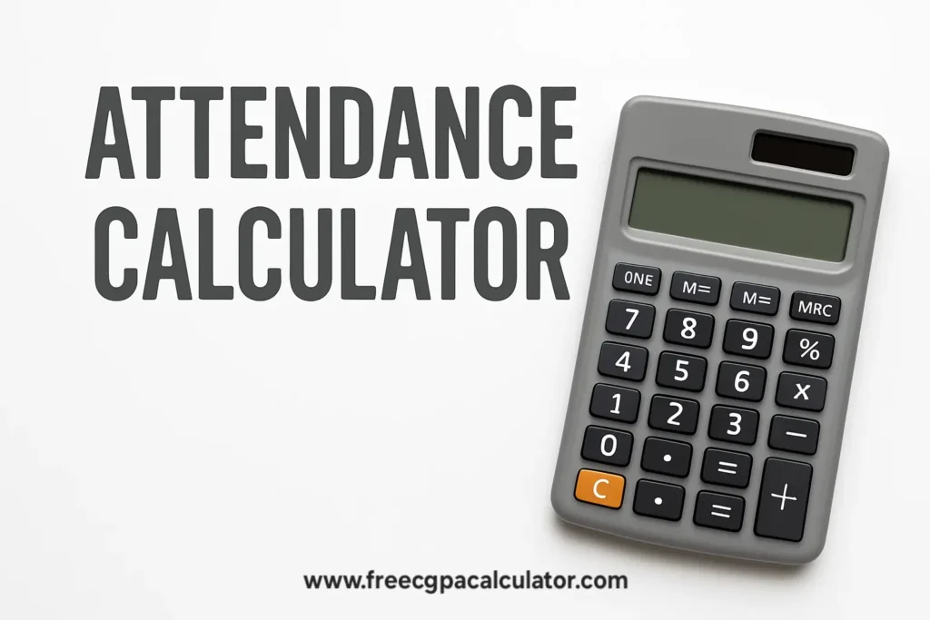 Attendance Calculator